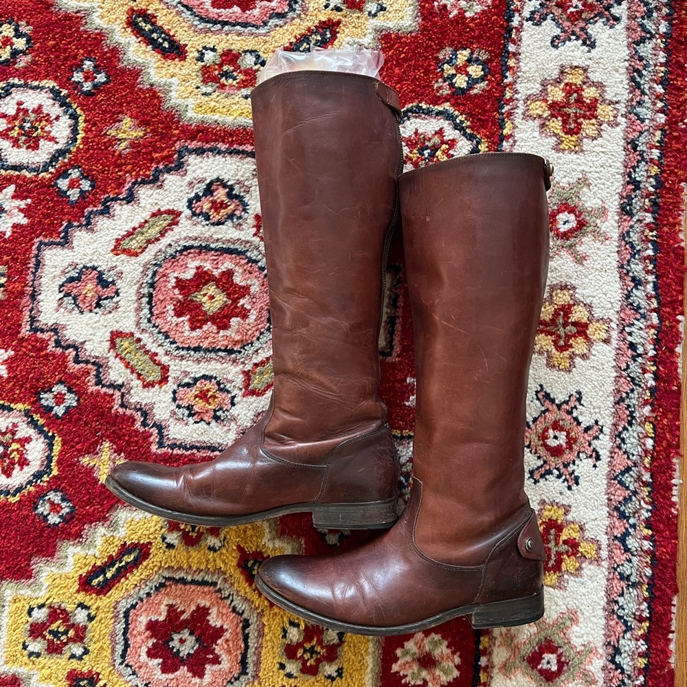 Frye button Riding Boots